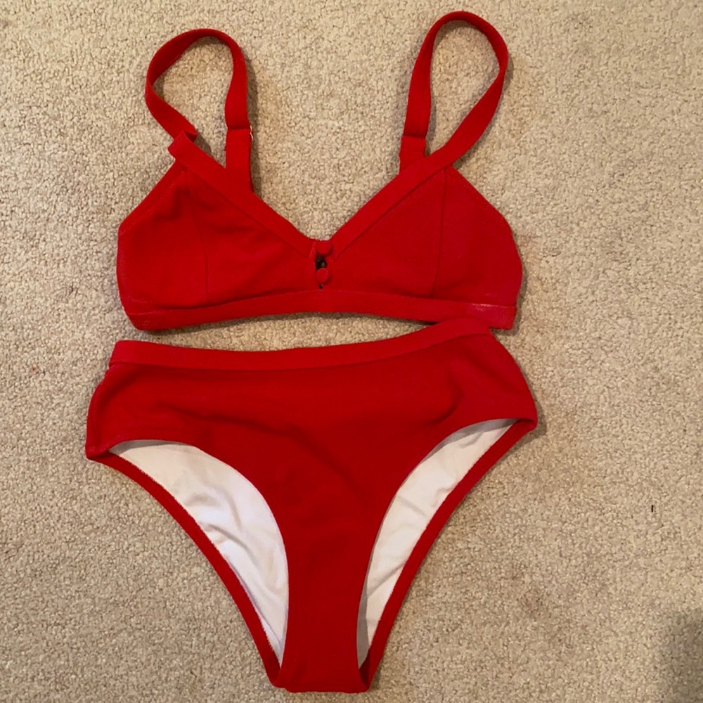 Cupshe Red Bikini